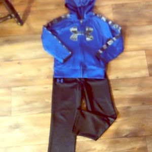 Boys Under Armour suit